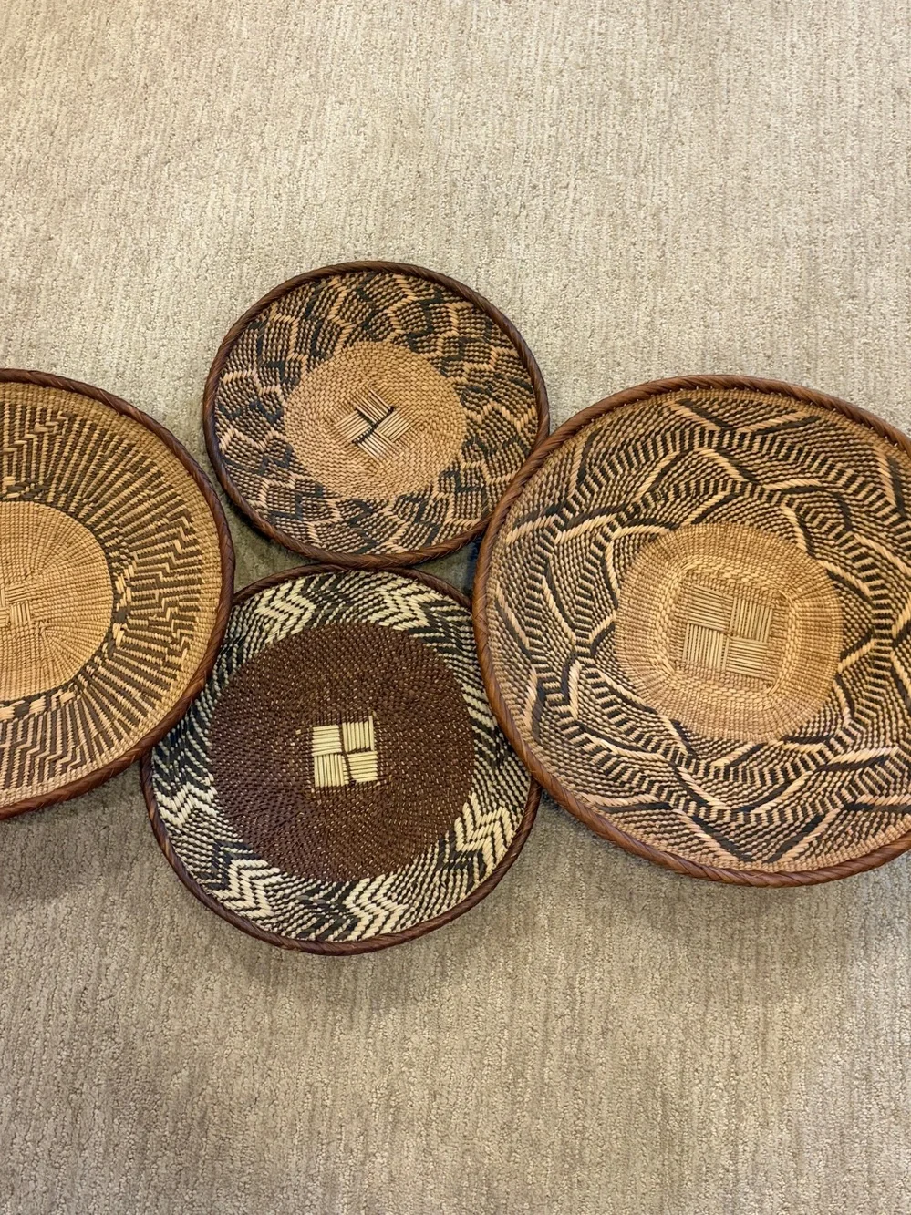 One of a Kind! NEW Woven Basket. Made by Binga people of Zambia Zimbabwe Africa